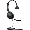 Ausinės Jabra Evolve2 40 SE USB-C MS Mono Evolve2 40 USB-C Mono MS minkštas maišelis