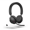 JABRA Evolve2 65 MS Stereo Ausinės on-ear Bluetooth belaidės USB-C noise isolating juodas Certified skirta Microsoft Teams