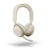 Ausinės Jabra Evolve2 75 MS Stereo USB-A smėlio spalvos