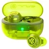 JLab Go Pop ANC, True Belaidės Stereo (TWS), 20 - 20000 Hz, Calls/Music, Ausinės, Teal, Transparent