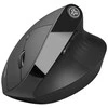 Pelė JLab JBUDS ERGONOMIC, dešinei rankai, Vertical design, RF belaidė + Bluetooth, 2400 DPI, Juodas