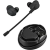 Jlab Work Buds True Belaidės Earbuds Juodas Bluetooth In-Ear-Ausinės, Abnehmbares Mikrofonas su Triukšmo slopinimas
