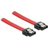 DELOCK Cable SATA 6 Gb/s 30cm tiesus/tiesus