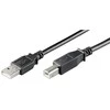 Kabelis USB Goobay USB-A - USB-B 3 m Juodas (44732)