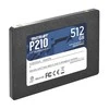 Kietasis vidinis diskas Patriot P210 SSD SATA III 2.5", 512 GB