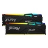 Kingston DRAM 16GB 6000MT/s DDR5 CL36 DIMM (2 vnt. rinkinys) FURY Beast RGB EXPO