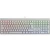CHERRY MX 2.0S, Gaming-klaviatūra - baltas, DE-išdėstymas, Cherry MX Brown