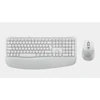 Klaviatūra Logitech Signature Comfort Plus MK880 Weiß Maus-Tastaturkombination, belaidė, Bluetooth, Anpassbar via Logi Options+