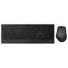 Klaviatūra Rapoo Kabelloses Multi-Mode-Deskset "9500M", Juodas Ultraflaches 4,5-mm-Design - kabellose Multimodus-Verbindung - Tastaturlayout: QWERTZ (deutsch) - L