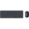 Klaviatūra Rapoo Kabelloses ultraflaches Multi-Mode-Deskset "9310M" juodas, QWERTZ DE, 2,4 GHz, Bluetooth 4.0, Bluetooth 5.0, Nano-USB-Empfänger &amp; Aufbewahrungs