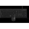 Klaviatūra Rapoo NX1500 Desktop-Set, su laidu Juodas