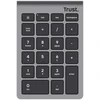 Klaviatūra Trust Xalas numeric keypad Nešiojamas kompiuteris/PC RF belaidė Sidabrinis