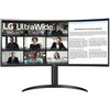 Monitorius LG | 34WR55QK-B | 34 " | VA | 21:9 | 100 Hz | 5 ms | 3440 x 1440 pikselių | 300 cd/m² | HDMI jungtys quantity 2 | Garantija 24 mėn.