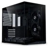 Lian Li O11 Dynamic Mini V2 Flow PC-kompiuterio korpusas, Mini-kompiuterio korpusas, ATX, Tempered Glass – inklusive 5x 120-mm-Lüfter, juodos spalvos