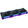 Wentylator Lian Li UNI FAN SL FLEX Wireless Wentylator PWM, ARGB, Lustro nieskończoności - Reverse Blade, 120mm, juoda, 3-pak su kontrolerem (G9F.12RSL1F3B.00)