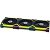 Lian Li UNI FAN SL belaidis ARGB PWM ventiliatorius, 3 vnt. pakuotė su valdikliu - 120 mm, juodas