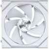 Lian Li UNI FAN SL Wireless ARGB PWM korpuso ventiliatorius – Reverse Blade, 120 mm, baltos spalvos