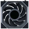 Lian Li UNI FAN SL Wireless LCD korpuso ventiliatorius, ARGB, PWM – Reverse Blade, 120 mm, juodos spalvos
