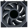 Lian Li UNI FAN SL Wireless LCD korpuso ventiliatorius, ARGB, PWM – 120 mm, juodos spalvos