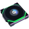 Lian Li UNI FAN SL Wireless LCD korpuso ventiliatorius, ARGB, PWM – 120 mm, juodos spalvos
