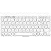Klaviatūra Logitech KEYS-TO-GO 2 - PALE Pilkas - DEU - WESTMID-511