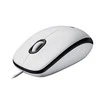 Logitech M100 Laidinė pelė, 1000 DPI, Balta