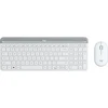 Logitech MK470 Slim Wireless Combo, belaidė klaviatūra ir pelė, DE išdėstymas, Balta