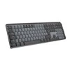 Belaidė klaviatūra Logitech MX MECHANICAL, išdėstymas: Vokiečių (Qwertz), "Linear", pilkos spalvos