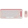 Klaviatūra Logitech POP ICON COMBO Pelė AND KB - ROSE - DEU - CENTRAL-419