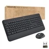 Klaviatūra „Logitech“ klaviatūros ir pelės rinkinys MK650 - grafito spalvos