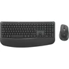 Logitech Signature Comfort Plus Combo MK880 verslui klaviatūra Pridėta pelė Universali USB + Bluetooth QWERTZ vokiečių kalba Grafito