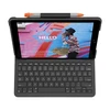 Logitech Slim Folio QWERTZ Vokiečių Grafitas „Bluetooth“