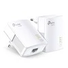 Šakotuvas TP-Link AV1000 Gigabit Powerline Set mit Steckdosen 2x Adapteris, bis zu 1.000 Mbit/s, Homeplug AV2, 1x Gigabit Ethernet