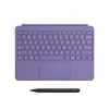 „Microsoft Surface Pro 12“ klaviatūra su plonu rašikliu, violetinė
