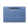 Microsoft Surface Pro 8/9/10/11/X 13" Flex dėklas-klaviatūra su rašikliu, vokiečių k. (QWERTZ) išdėstymas, mėlynos spalvos