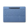 Microsoft Surface Pro 8/9/10/11/X 13" Flex dėklas-klaviatūra su rašikliu, vokiečių k. (QWERTZ) išdėstymas, mėlynos spalvos