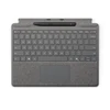 Microsoft Surface Pro 8/9/X 13" dėklas su klaviatūra ir rašikliu, vokiečių k. (QWERTZ) išdėstymas, platinos spalvos