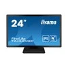 Monitorius „Iiyama“ 24 colių prijungtas PCAP 10P Touch, 1920 x 1080, IPS skydelis, plokščias rėmelis be stiklo, HDMI, ekrano prievadas, 360 cd/m² (su lietimu), USB šakotuvas 2x 3.0, garsiakalbiai, įmontuota interneto kamera ir mikrofonas