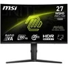 Monitorius MSI MAG 275CQPFDE, 68,6 cm (27"), 2560 x 1440 pikselių, „Wide Quad HD“, LCD, 0,5 ms, Juoda