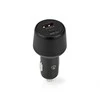 Nedis Auto-Ladegerät 48 W 2x 3.0 A - Anzahl der Ausgänge: 2, Port Type: USB-A / USB-C™, Automatische Spannungswahl