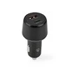 Įkroviklis Nedis Car Charger, Auto, Cigar lighter, 20 V, Juodas