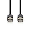 Nedis Cat 6 kabelis | RJ45 jungtis | 3,00m | apvalus | LSZH / PVC | Antracitas | Pakuotė su peržiūros langeliu