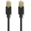 Nedis Cat 6 kabelis | RJ45 jungtis | F/UTP | 10,0 m | apvalus | LSZH / PVC | Antracitas | Pakuotė su peržiūros langeliu
