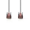 Nedis Cat 6 kabelis | RJ45 jungtis | RJ45 jungtis | S/FTP | 7,50 metro | apvalus | LSZH | Pilka | plastikinis maišelis
