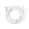 Nedis Cat 6 kabelis | RJ45 jungtis | RJ45 jungtis | F/UTP | 10,0 m | apvalus | LSZH / PVC | Balta | Pakuotė su peržiūros langeliu