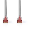 Nedis Cat 6 Kabelis | RJ45 Stecker | RJ45 Stecker | S/FTP | 2.0 m | rund | ABS / PVC | Grau | Aufhänger