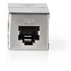 Nedis Cat 6 tinklo adapteris | Ekranuotas | RJ45 (8P8C) lizdas | RJ45 (8P8C) lizdas | Tiesus | metalas | Pakuotė su langu