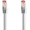 Nedis CAT6-Netzwerkkabel - RJ45 Stecker | RJ45 Stecker | S/FTP | 1.00 m | Rund | LSZH | Grau | Label