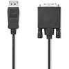 Nedis AV adapteris Nedis CCGL37200BK20 kabelio adapteris 2m DisplayPort DVI-D juodas