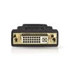 Nedis HDMI™ adapteris | HDMI™ jungtis | DVI-D 24+1 kontaktų lizdas | Paauksuotas | Tiesus | ABS | Antracitas | 1 vnt | Pakuotė su peržiūros langeliu